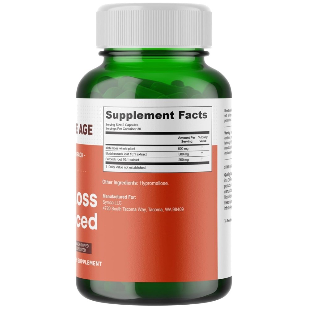 High-Potency Sea Moss Capsules – 102 Essential Nutrients