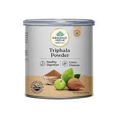 Organic India Triphala Powder – 100g, Supports Immune System, Colon & Digestion