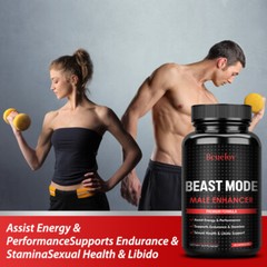 Male Enhancement enhancer Maca Ginseng extract 30-120 capsules Improves Stress