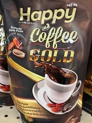 4 bags – Happy Coffee GOLD Healthy Coffee Mixed Dates Collagen No Sugar