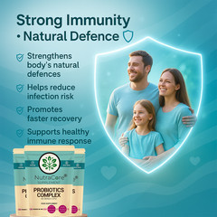 Probiotics Complex Capsules 40 Billion CFU 15 Active Bacteria-100% Vegan-90Caps