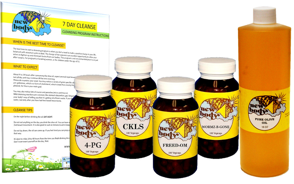New Body Products 7 day Colon Cleanse Kit