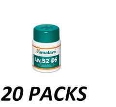 Pack of 20 Bottles LIV52 DS, Free Shipping Worldwide (Total 600 Tabs ) Exp 2027