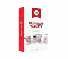 Imc Ayurvedic Herbal Pain Away/Pain Reliever Tablets, 60 pcs