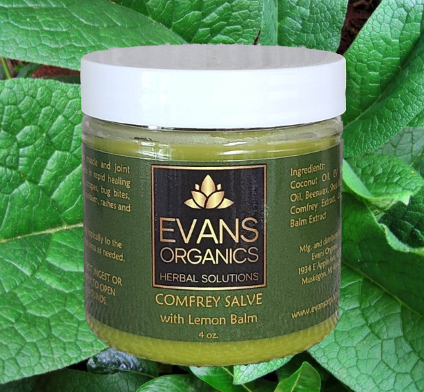 Comfrey Healing Salve 4 oz – Free Shipping!