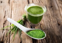 Organic Wheatgrass Powder — Non-GMO, Whole-Leaf, Raw, Non-Irradiated, Pure, Bulk