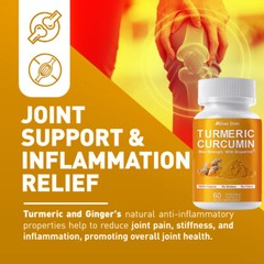 Turmeric Curcumin High Potency 95% 10000mg with Piperine Black Pepper Extract