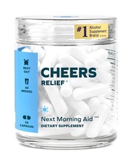 Cheers Relief | Next Morning Aid with Ginger + White Willow Bark | Feel Bette…