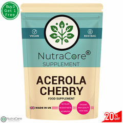 Acerola Cherry Capsules 6000mg ( 45% Vitamin C)-Immunity & Liver Support-90Caps