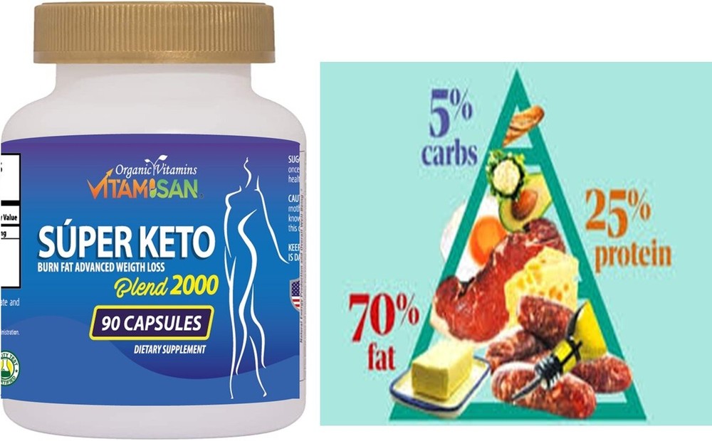 Keto NATURAL Weight Loss Pills Supplement Fast Keto Diet For Men Woman 90 caps