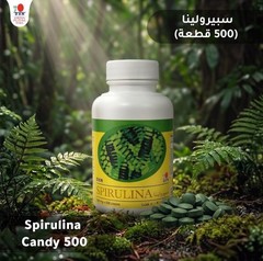 DXN Spirulina 500 Tablets 250mg | Plant-Based Algae Supplement | High Protein Su
