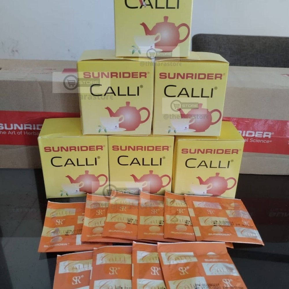 10 BAGS Sunrider CALLI Regular Herbal Tea EXP: 2025 • SEALED • Fast Shipping!!
