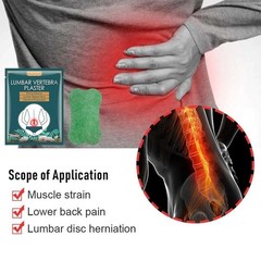 12pc Lumbar Vertebra Plaster Back Waist Sticker Joint Pain Relief Patches