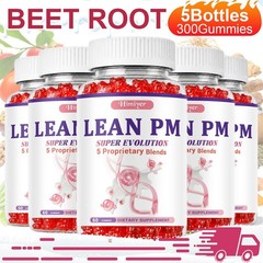 5 Bottles Himiyer Lean PM Night Gummies, 300 Total Gummies