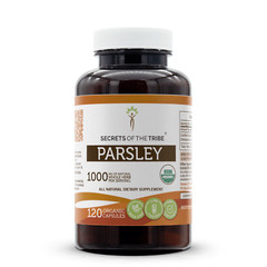 Secrets Of The Tribe Parsley Capsules,500 mg