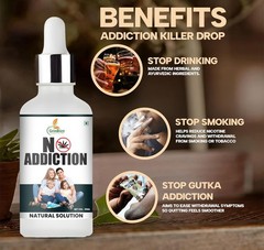 2 Pack Ayurvedic No Addiction Drop Quit Smoking Drinking Alcohol Nasha Mukti Nat