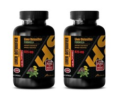 cleanser – Liver Detoxifier 825mg – liver health 2 Bottles 120 Capsules