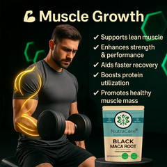 Black Maca Root Capsules, 6000mg-(25% Glusosinolates)-100% Natural & Vegan