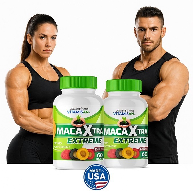 Maca Root Capsules 1500mg, Peruvian Maca Extract for Men & Women 120 Capsules