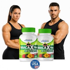 Maca Root Capsules 1500mg, Peruvian Maca Extract for Men & Women 120 Capsules
