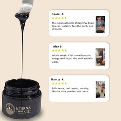 Pure 100% Himalayan Shilajit,Soft Resin,Organic,Extremely Potent,Fulvic Acid 25G