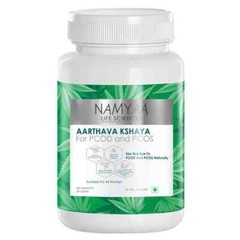 Namyaa Aarthava Kshaya For PCOD and PCOS for Women – Pack of 60 Tablets..