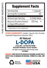 dopamine capsule – DOPA MUCUNA EXTRACT 350MG 1B – mucuna pruriens extract powder