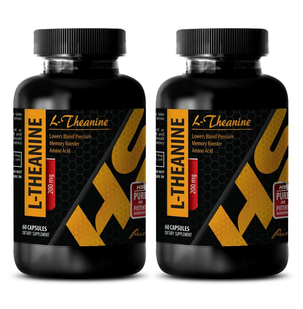 Immune system booster natural – L-Theanine 200MG – Theanine time release – 2 Bot