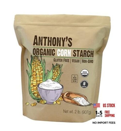 Organic Corn Starch, Gluten-free, Vegan and Non-GMO