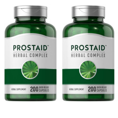 Prostate Aid Support Herbal Complex Saw Palmetto Pygeum 2X200Caps
