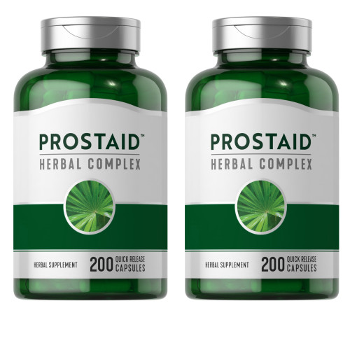 Prostate Aid Support Herbal Complex Saw Palmetto Pygeum 2X200Caps