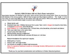 Autism & Attention Deficit Special Children Supplement (60ml)