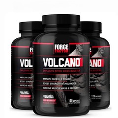 Force Factor Volcano 1520 Mg – Explosive Nitric Oxide Booster 120 Capsules