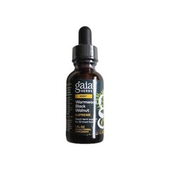 Gaia Herbs Wormwood & Black Walnut Supreme Liquid Drops Digestive Health 1 fl oz