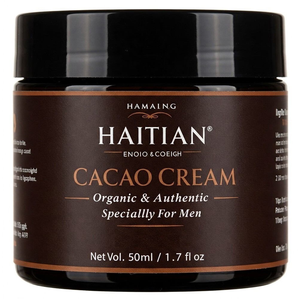 Haitian GRES CACAO with ORGANIC 100% Natural Extract Oil, Longer & thicker 1.7oz