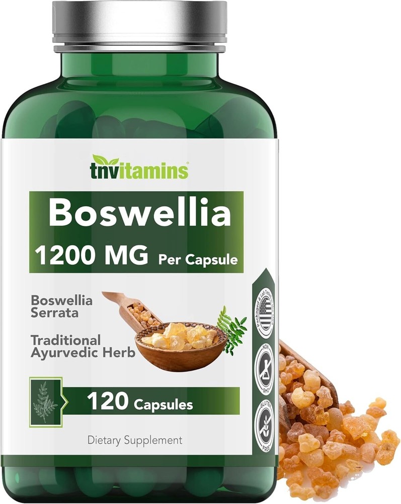 Boswellia Serrata Herbal Extract Capsules 1200 Mg Capsule-USA