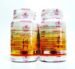 3 Bottles Gano Excel Excellium 90 + 3 Bottles Gano Ganoderma 90 Capsules NEW USA