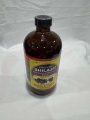 100% Organic Shilajit Himalayan Mountain Tonic – 16 oz Glass Bottle