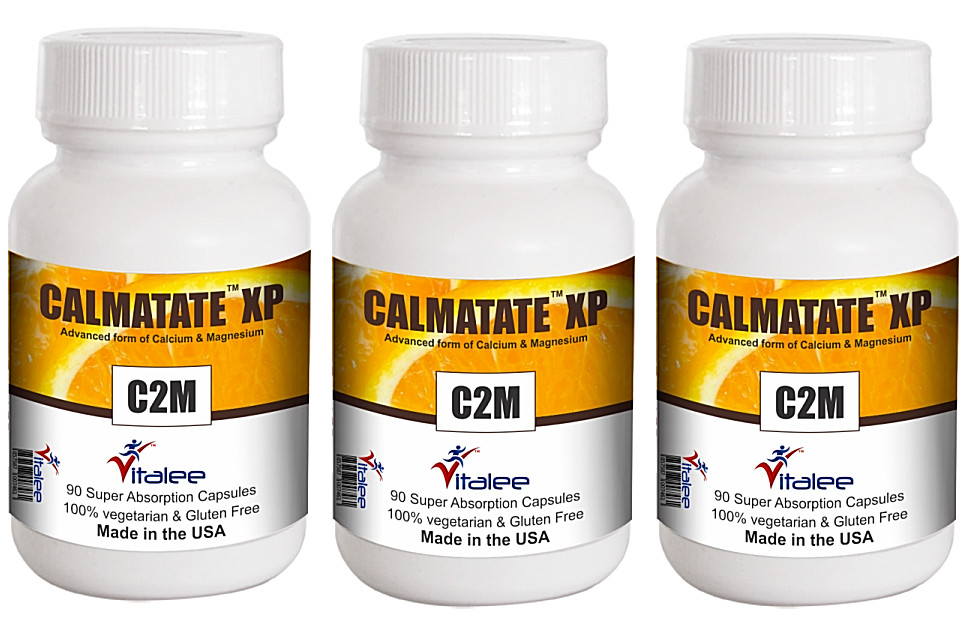 Calmatate XP-Super Absorbent Calcium and Magnesium Family Pack (3x60ct )