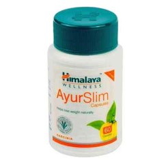 Himalaya AyurSlim 60 Tablets x3 | Herbal Weight Management | Exp 05/2028