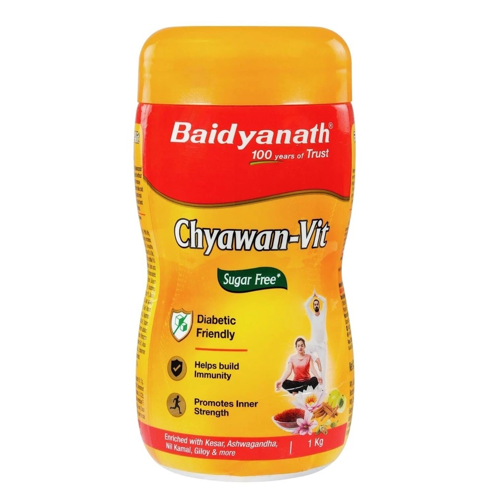 Baidyanath Sugarfree Chyawan Vit 1kgm T321