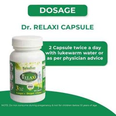 Rajasthan Herbal Dr.Relaxi (40 Capsules) Faster Muscle & Paain Relief free ship