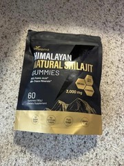 VivoNu Himalayan Shilajit Gummies 3000mg, Ashwagandha, Fulvic Acid, 60 Count