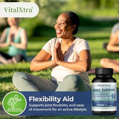 Glucosamine Chondroitin Msm Hyaluronic Acid Joint Health Support 30-120 Capsules