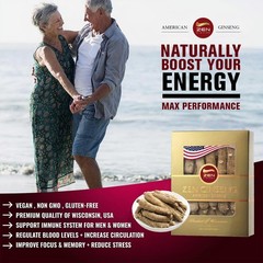 4 Boxes American Ginseng Root — Super Long Jumbo Wisconsin Ginseng 4oz/Box Pe…