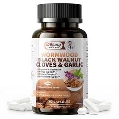 Parasite Cleanse Tincture/Extract-Wormwood,Black Walnut Hull, Clove,Best Quality