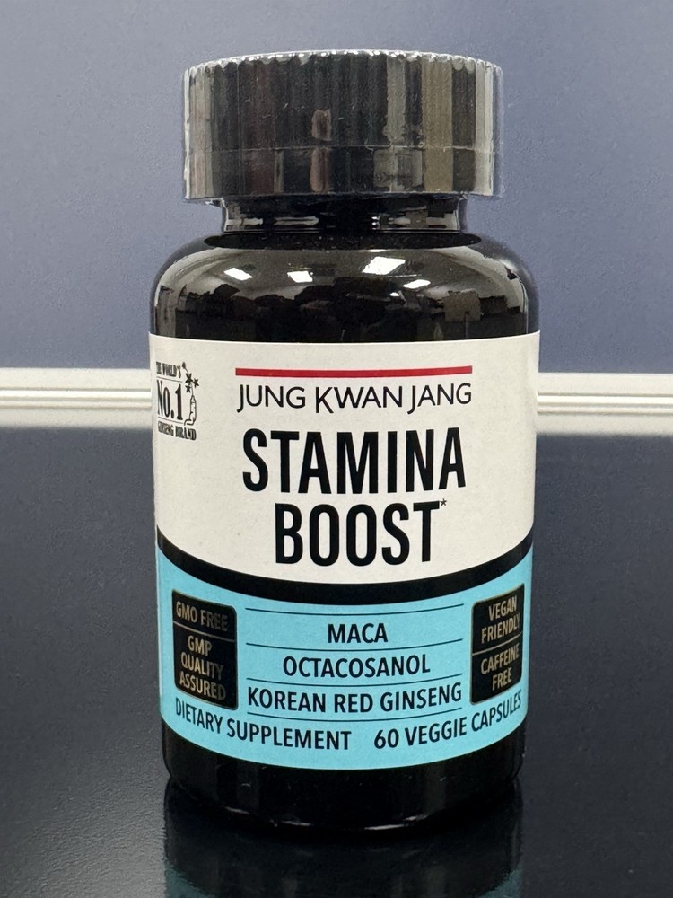 Jung Kwan Jang Stamina Boost – Korean Red Ginseng Energy & Vitality Supplement