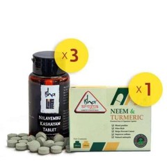 Isha Life – Neem, Turmeric & Nilavembu Kashayam tab combo free shipping
