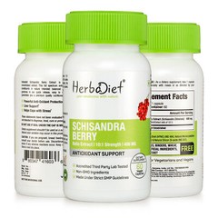 Schizandra Berry Extract Capsules Schisandra Chinesis Schisandrins Herbal Detox