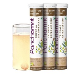 Panchamrit Triphala Effervescent Tablets, 20 Tablets Each Set Of 3 H781